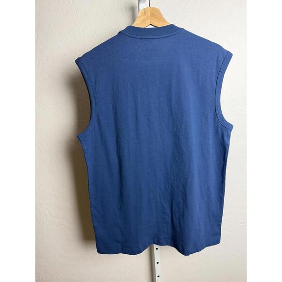 Coors Banquet Beer Sleeveless Tank Top Small Blue Graphic - Picture 3 of 5